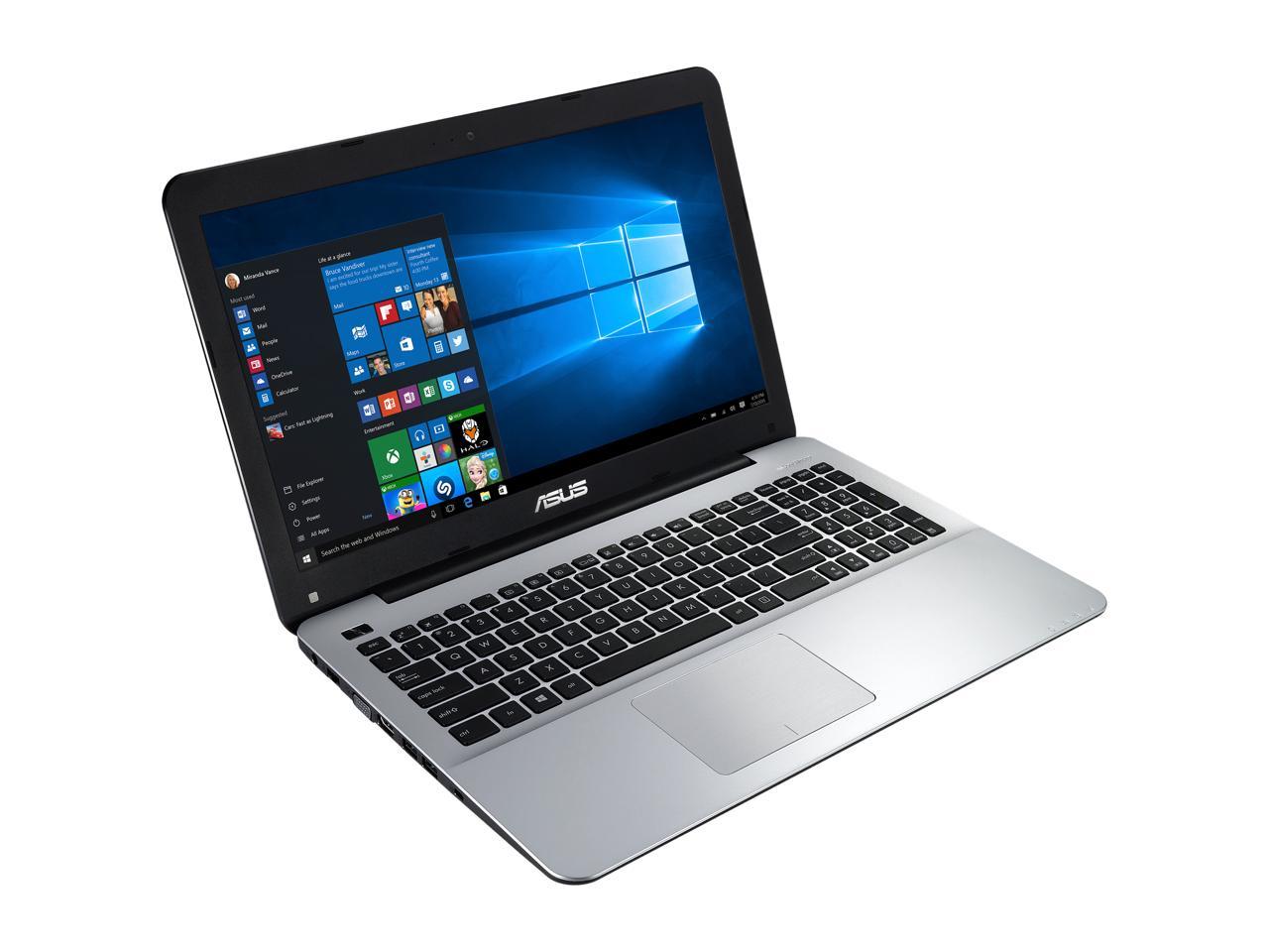 ASUS Laptop VivoBook AMD A9-9410 8 GB DDR4 Memory 1TB HDD AMD Radeon R5 ...