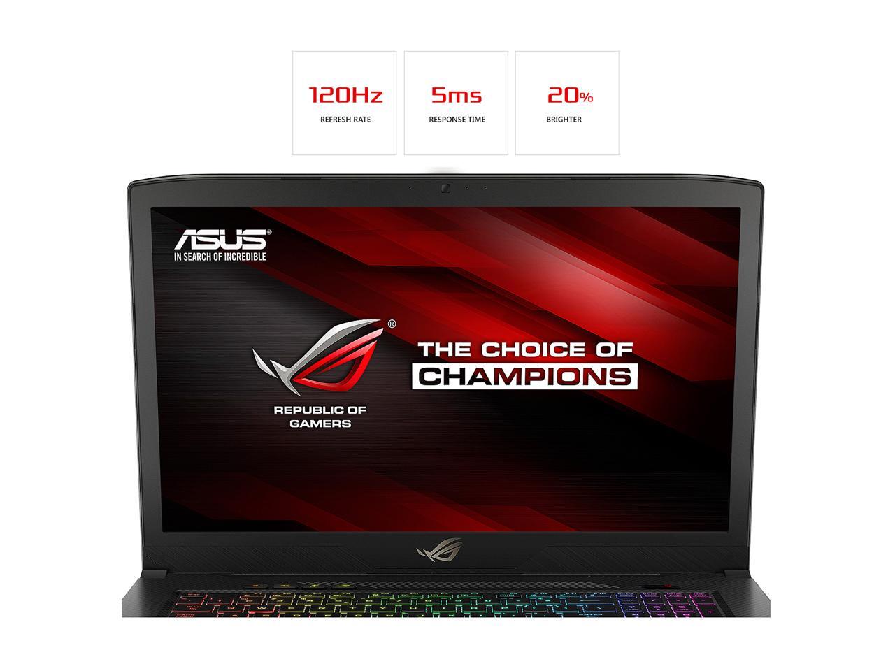 Open Box Asus ROG Strix GL703VM SCAR Edition (FPS) Gaming Laptop17.3