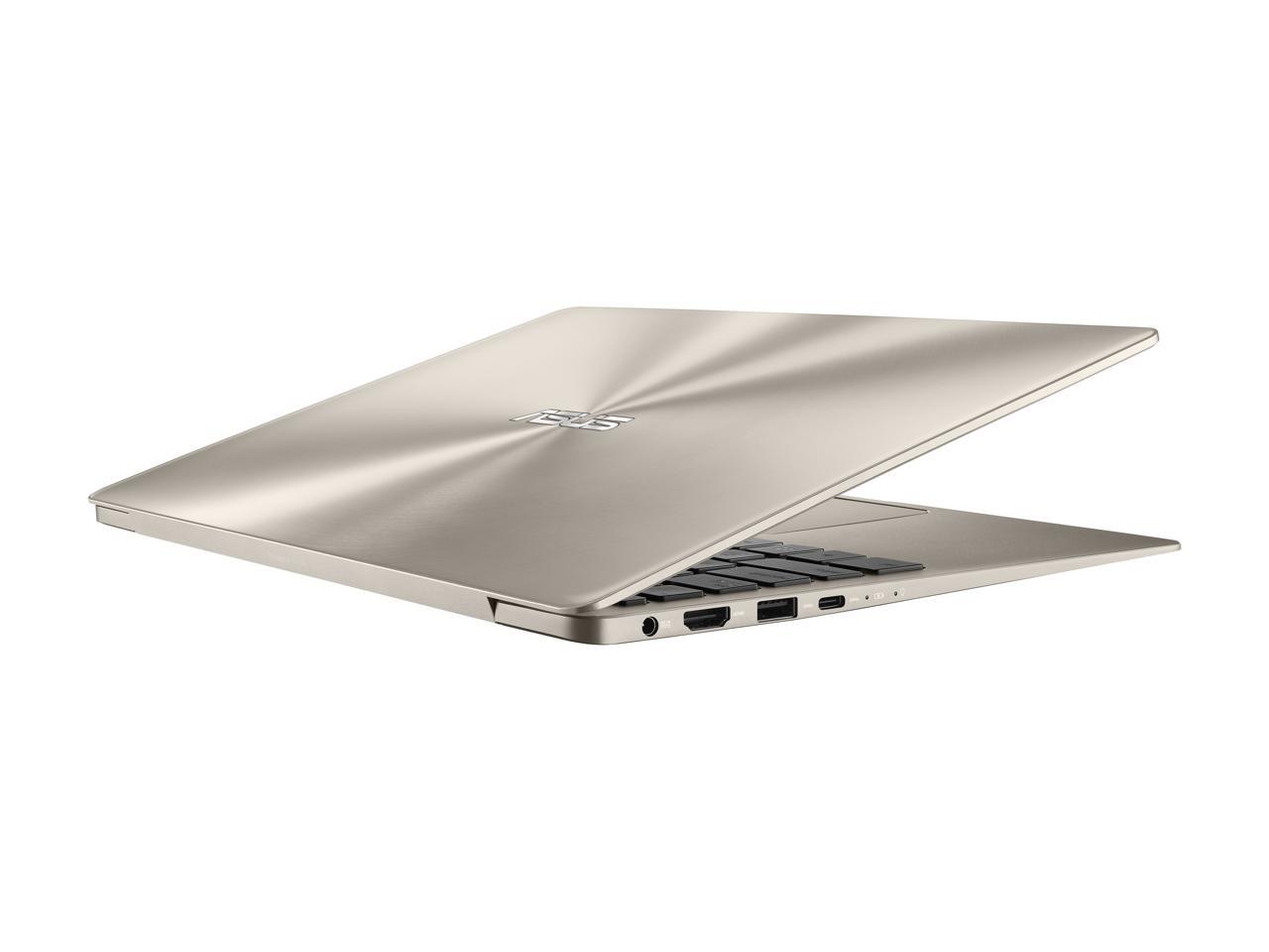 Asus Zenbook 13 Ux331ua Ds71 Ultra Slim Laptop 13 3 Full Hd Wideview Display 8th Gen Intel Core I7 8550u Processor 8 Gb Lpddr3 256 Gb Ssd Windows 10 Backlit Keyboard Fingerprint Icicle Gold Newegg Com