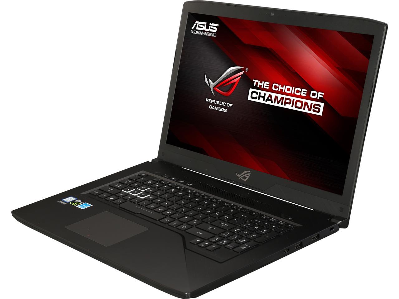 Refurbished Asus Gl703vd Db74 Gaming Laptop Intel Core I7 7700hq 280 Ghz 173 Windows 10 Home 1958