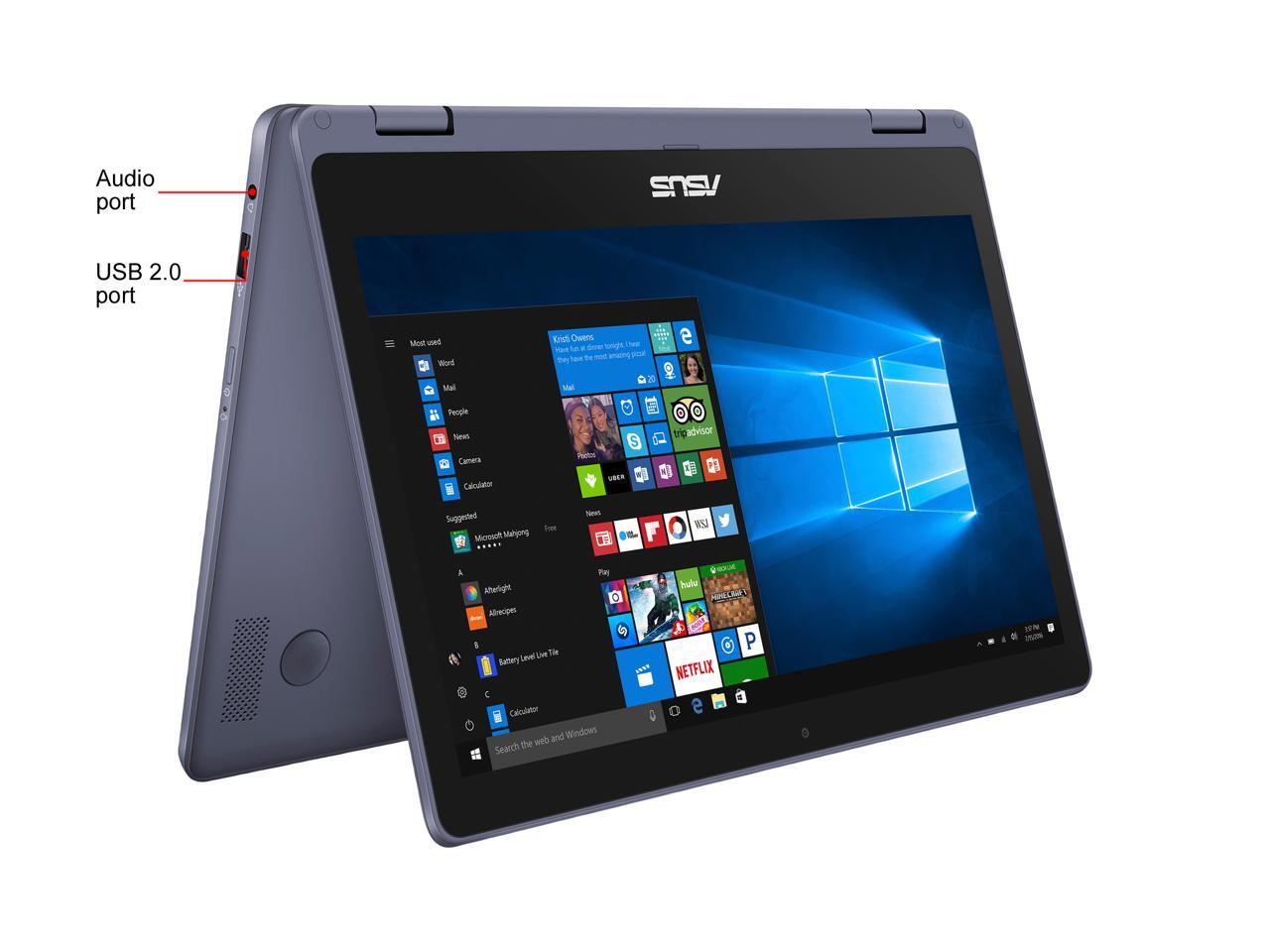 ASUS VivoBook Flip Thin and Lightweight 2in1 HD 11.6" HD Touchscreen