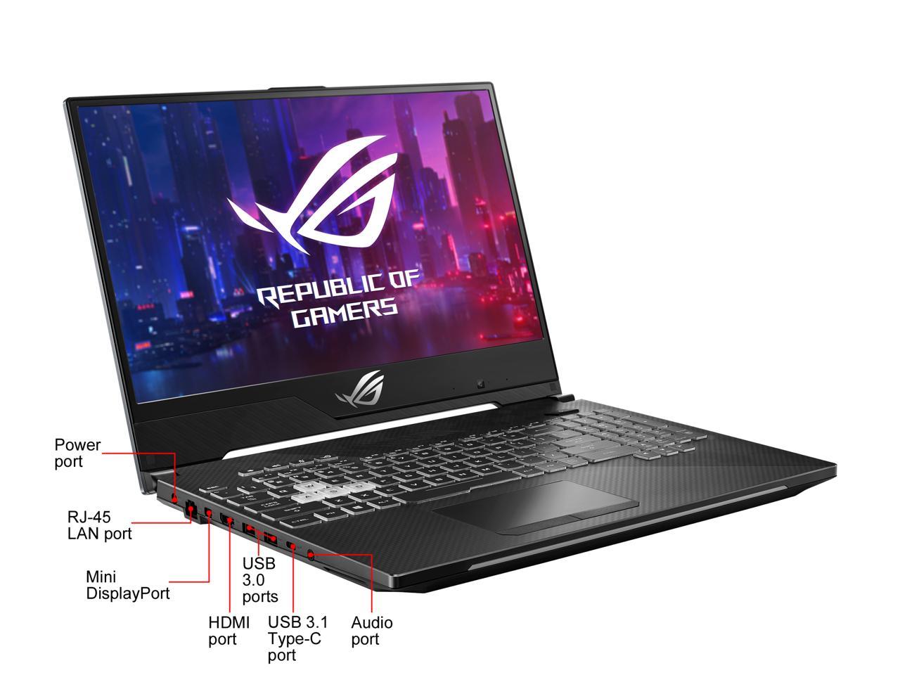 Asus Gaming Laptop 156 144 Hz Ips Type Intel Core I7 8750h 