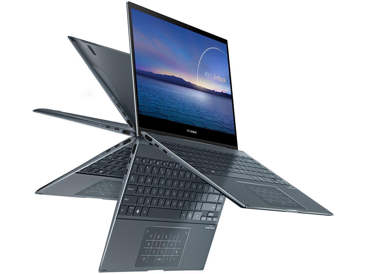 Asus zenbook flip s13 ux371 на сколько градусов складывается ноутбук