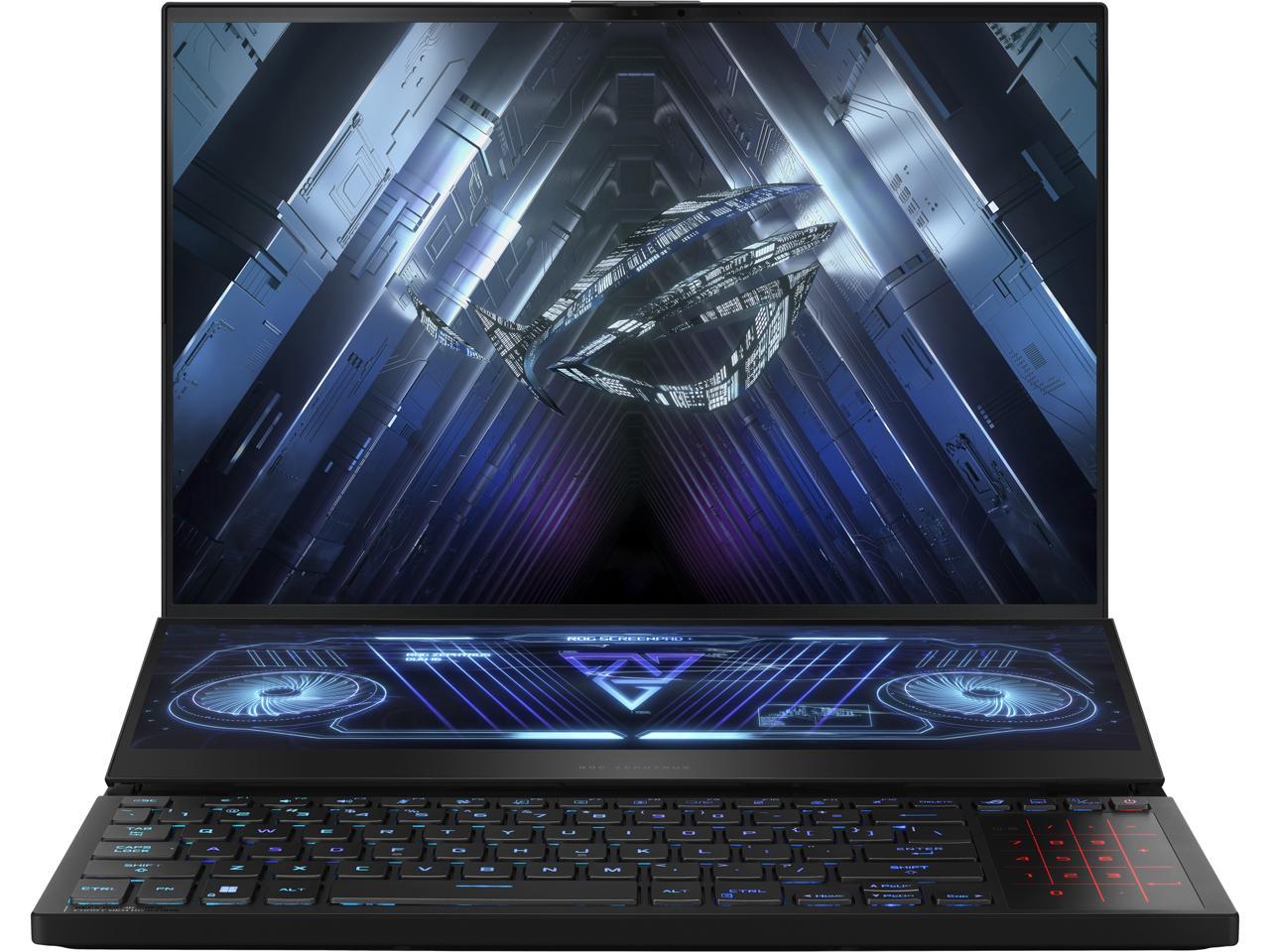ASUS ROG Zephyrus Duo 16 (GX650RW-XS96) 16” 165Hz Nebula HDR QHD Gaming Laptop, AMD Ryzen 9, 32GB RAM, 1TB SSD