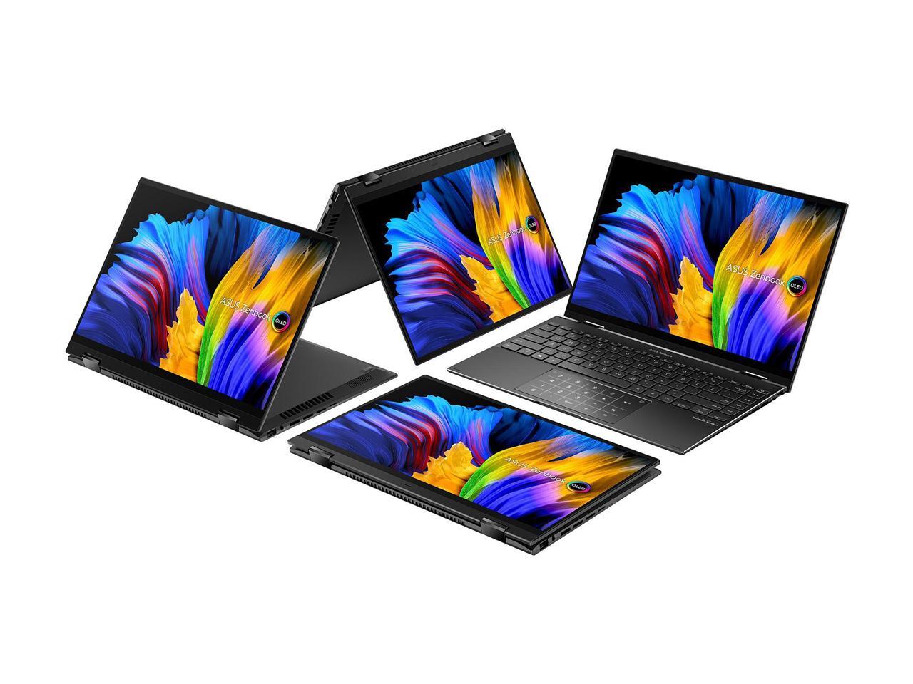 ASUS ZenBook 14 Flip OLED UN5401QA-DS59T-CA 2-in-1 Laptop AMD Ryzen 5 ...