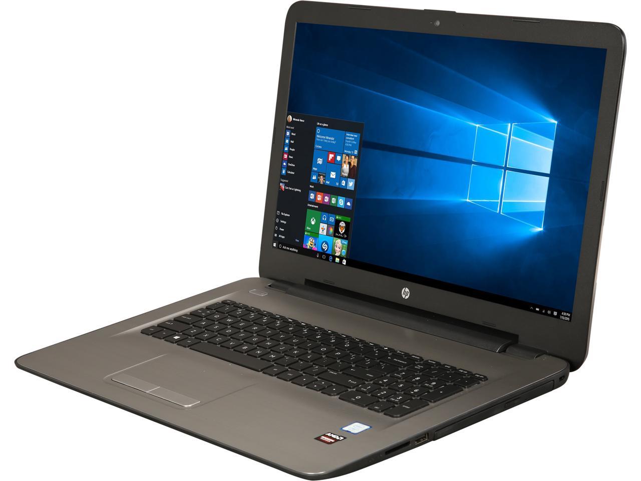 Open Box Hp Laptop Intel Core I7 7500u 16gb Memory 2tb Hdd Amd Radeon R7 M440 173 Windows 10 9784