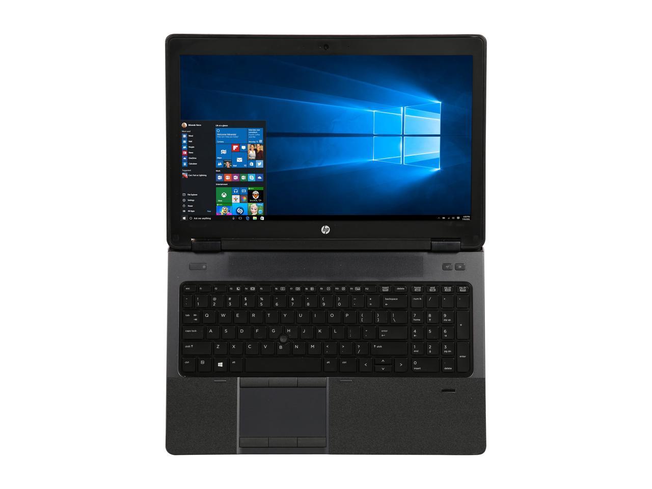 Refurbished Hp Zbook 156 Windows 10 Pro 64 Bit Grade B Mobile Workstation Zbook 15 G2 8650