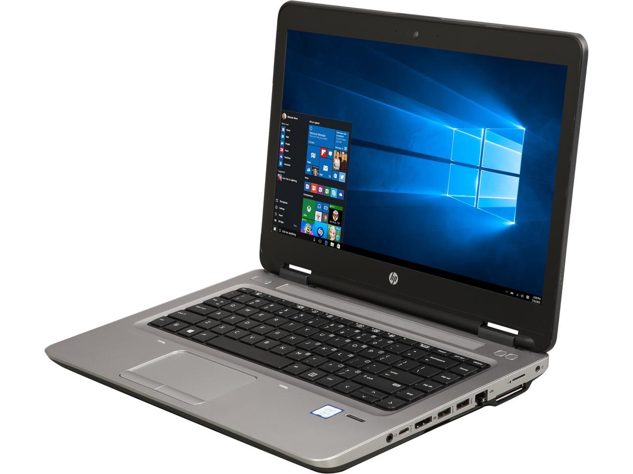 Refurbished Hp Grade A Laptop Probook 640 G2 Intel Core I5 6th Gen 6300u 240ghz 8gb Memory 0933