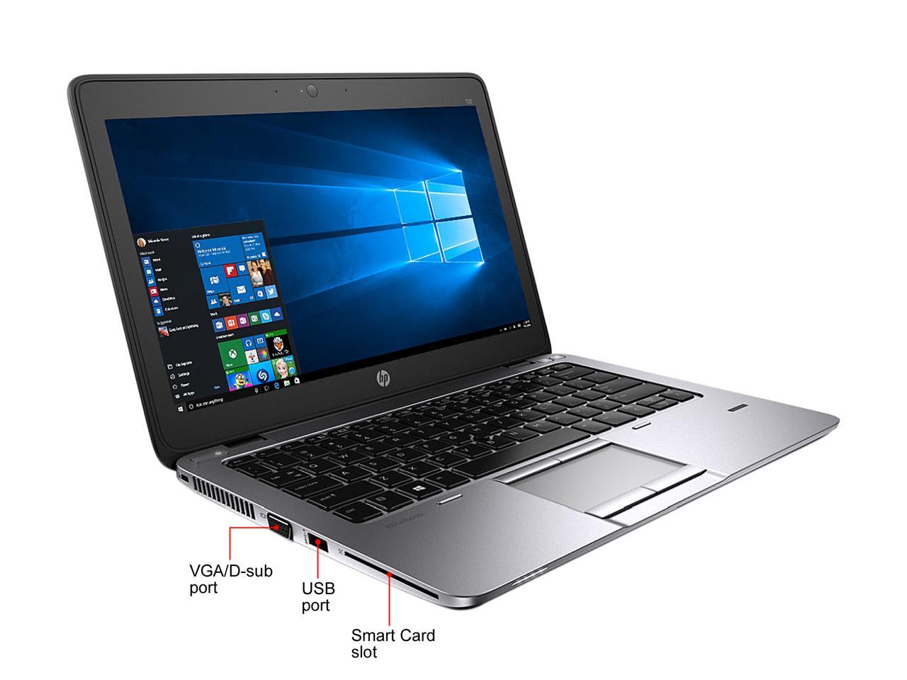 Refurbished Hp Grade A Laptop Elitebook Amd A8 Pro 7150b 8gb Memory 512 Gb Ssd Amd Radeon R5 6373