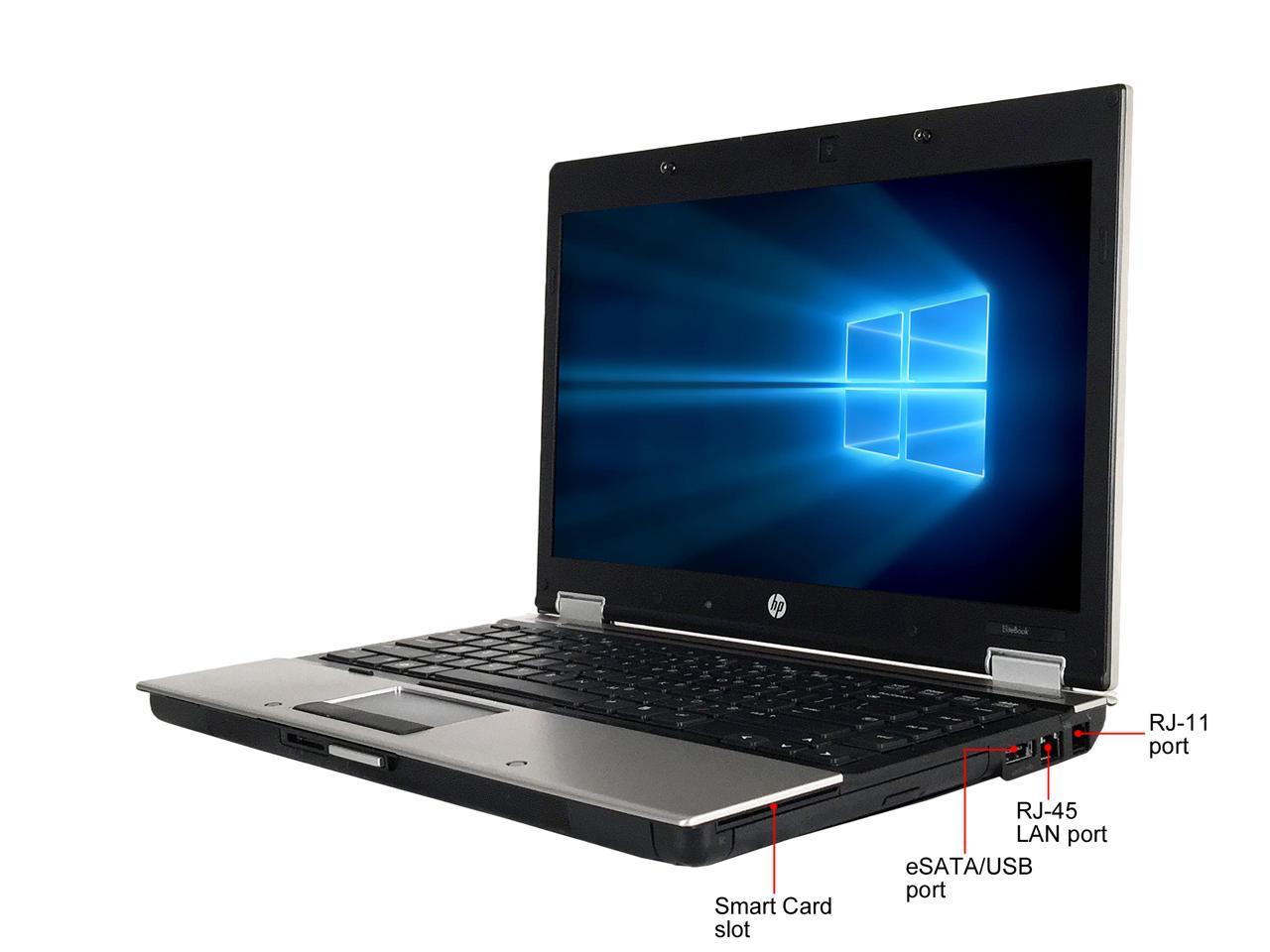 Refurbished Hp Grade A Laptop Elitebook Intel Core I5 1st Gen 520m 240ghz 4gb Memory 320gb 5847