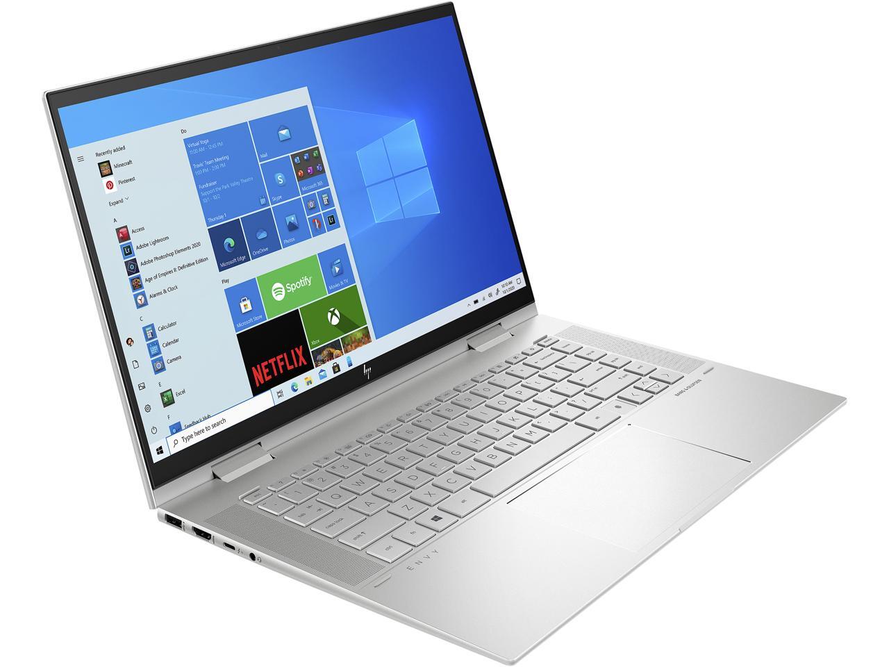 Refurbished hp envy x360 2 in 1 laptop intel core i7 1165g7 2 80 ghz