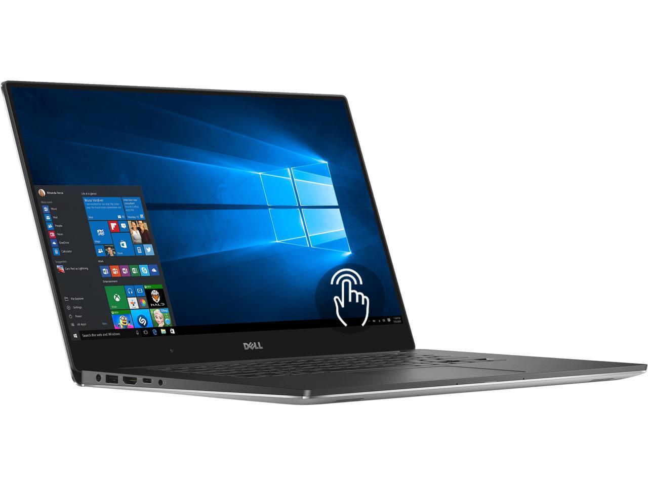 Refurbished Genuine Dell Refurbished Xps 15 9550 Intel Core I5 6300hq X4 2 3ghz 8gb 256gb Ssd 15 6 Black Newegg Com