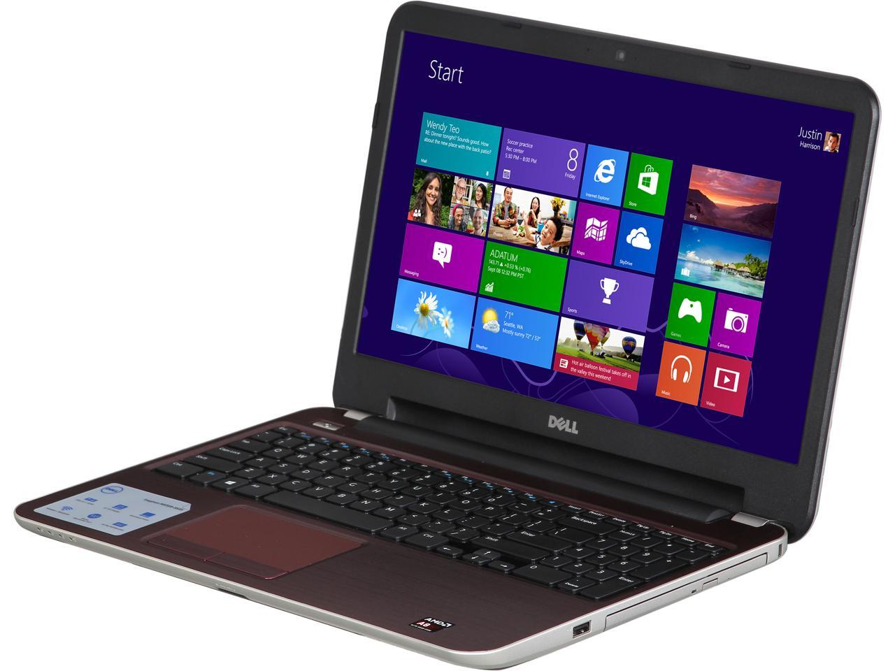 Dell Laptop Inspiron M531r Amd A8 Series A8 5545m 1 70 Ghz 8 Gb Memory 1 Tb Hdd Amd Radeon Hd 8510g 15 6 Windows 8 1 64 Bit Newegg Com