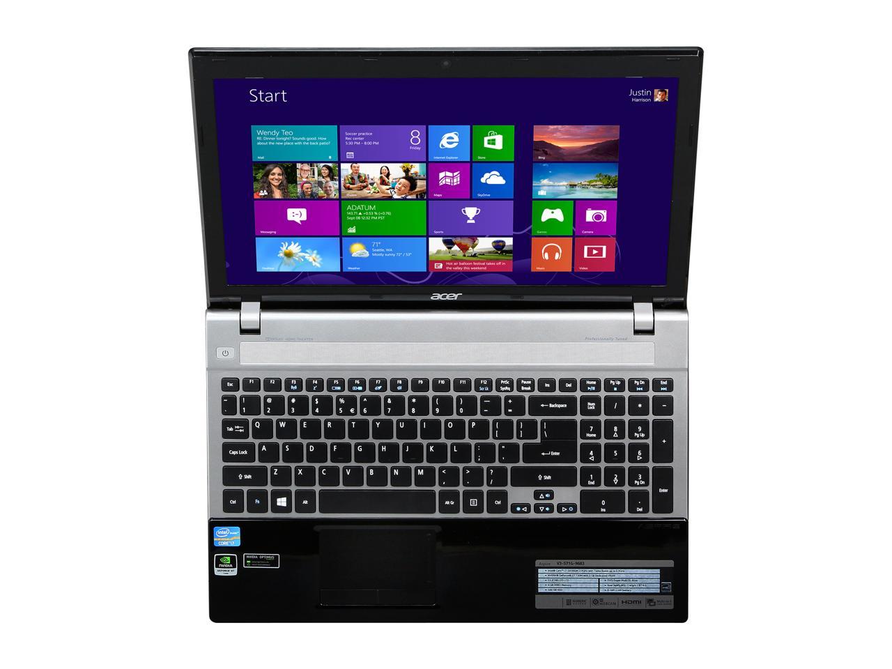 Какие игры тянет ноутбук acer aspire v3 571g на процессоре i7