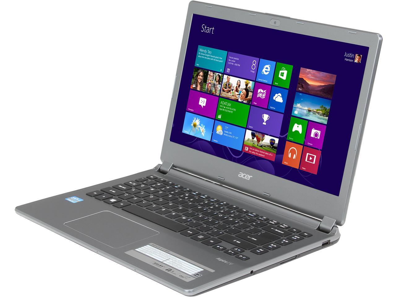 Acer Laptop Aspire Intel Core i3-3227U 6GB Memory 500GB HDD Intel HD ...