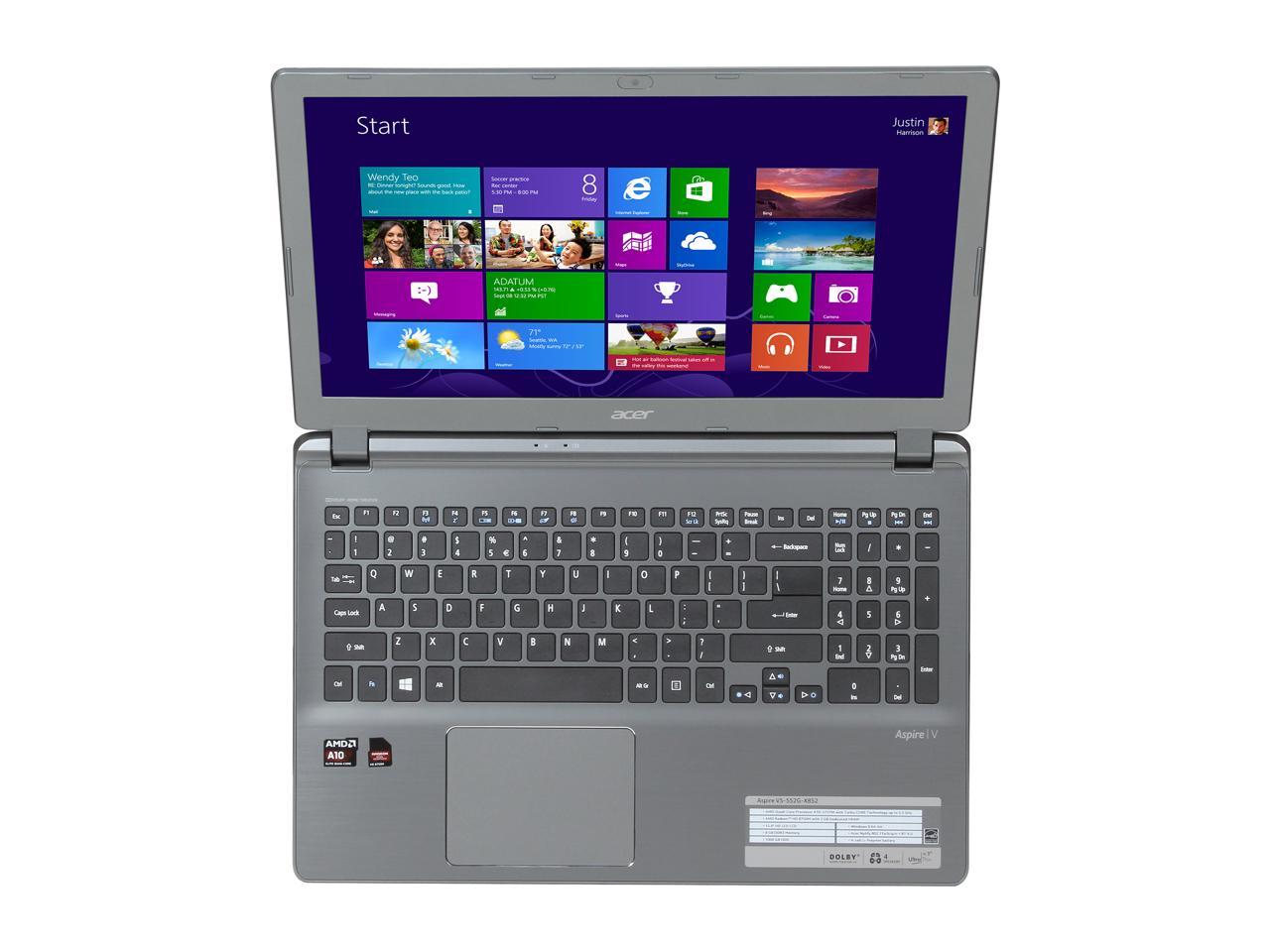 Acer v5 552g кнопка включения