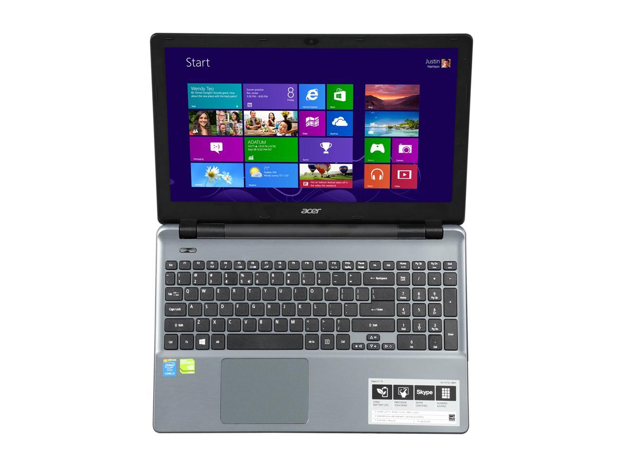 Acer e5 571g не включается