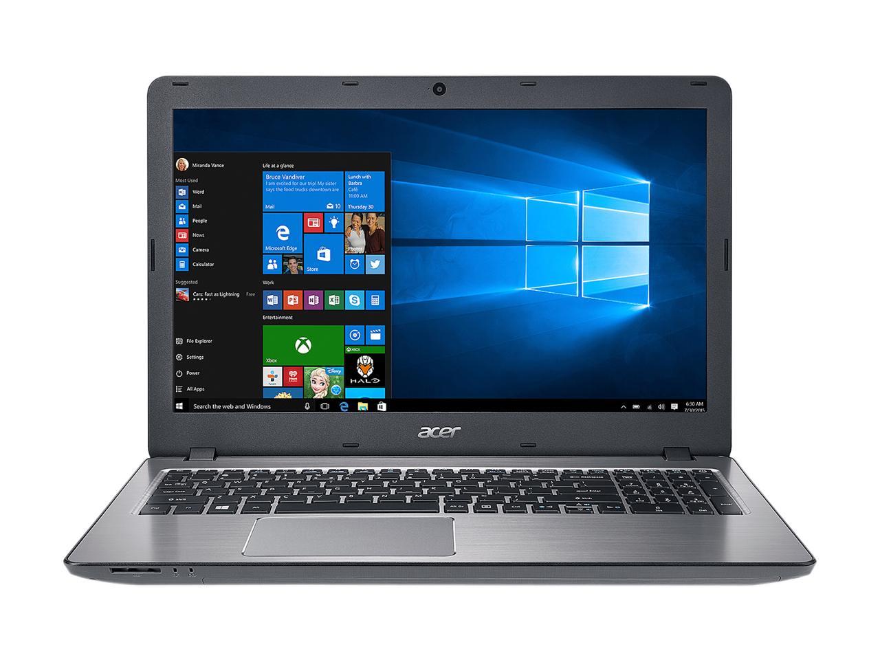 Acer Laptop Aspire F F5 573g 74mv Intel Core I7 7th Gen 7500u 2 70 Ghz 8 Gb Ddr4 Memory 256 Gb Ssd Nvidia Geforce 940mx 15 6 Windows 10 Home 64 Bit Newegg Com