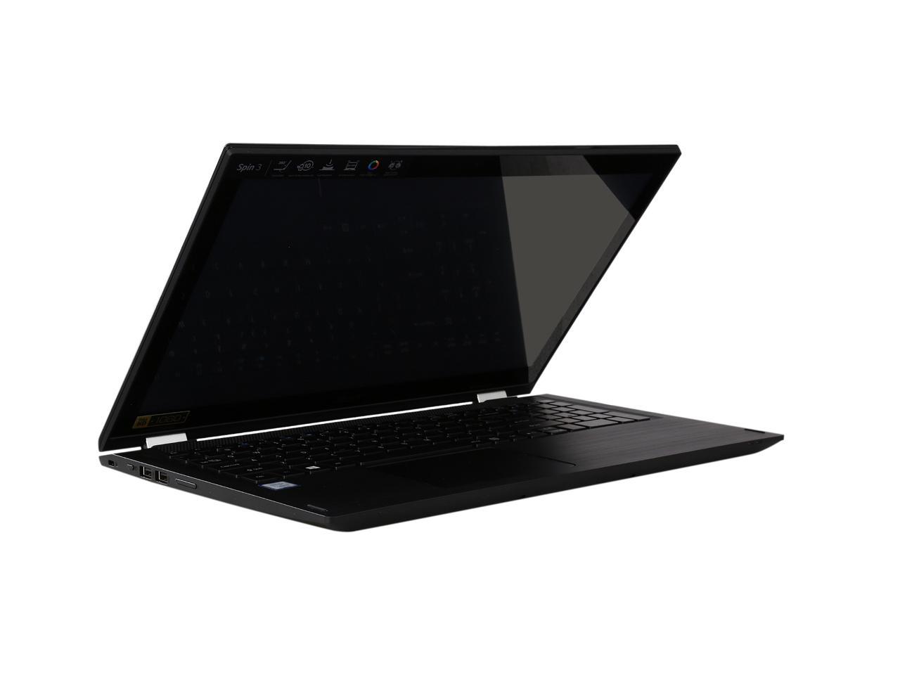 Refurbished: Acer Spin 2-in-1 Laptop Intel Core i7-7500U 2.70 GHz 15.6 ...