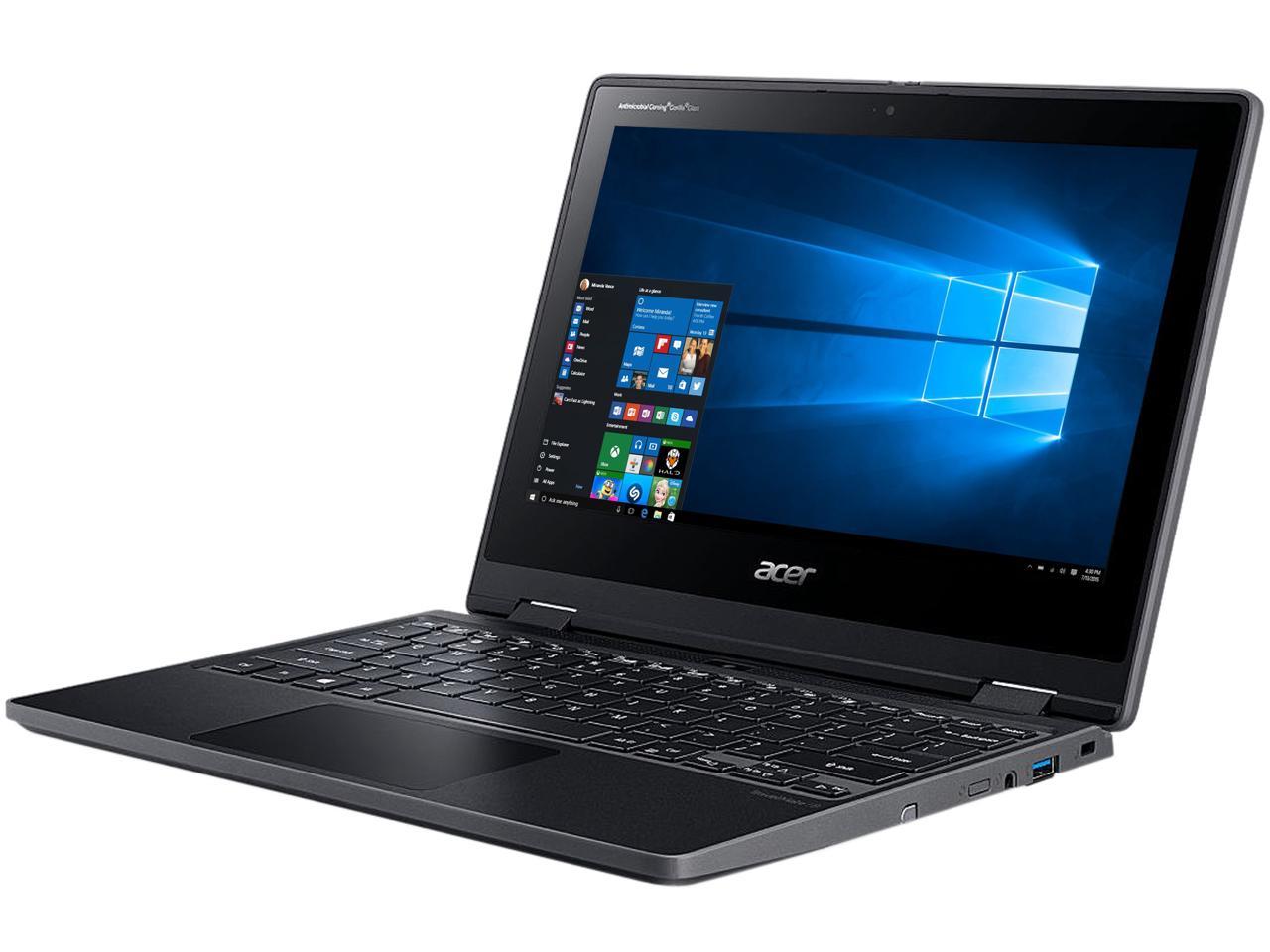 Acer TravelMate Spin B3 2-in-1 Laptop Intel Celeron N4120 1.10 GHz 11.6 ...