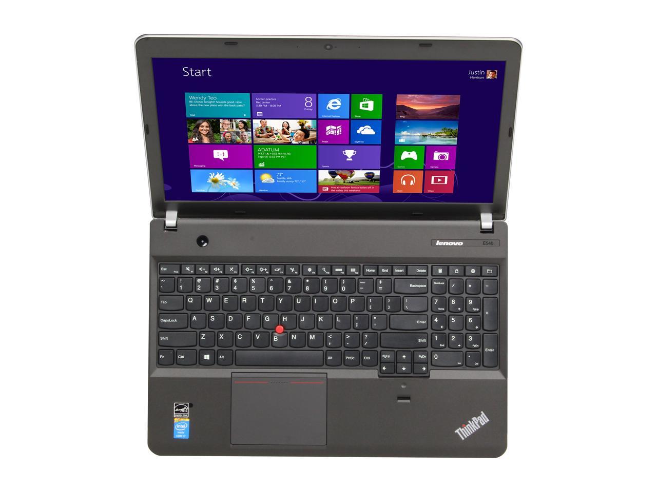 Lenovo ThinkPad Edge E540 Intel i7 Laptop 4GB Memory 500GB HDD 15.6 ...