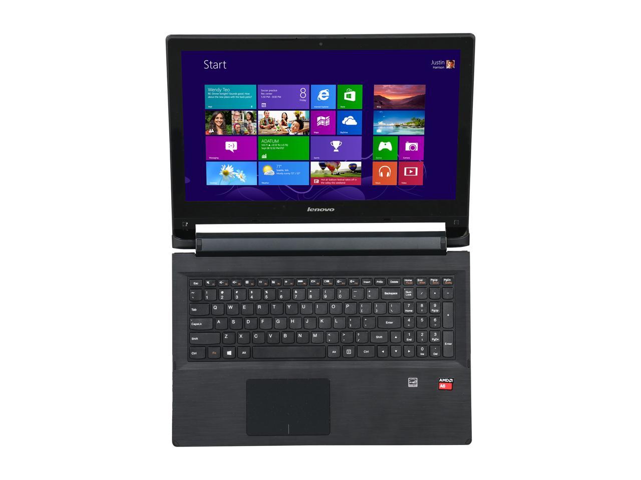 Refurbished Lenovo Flex 2 15d 156 Touchscreen Notebook With Quad Core Amd A6 6310 180ghz 2524