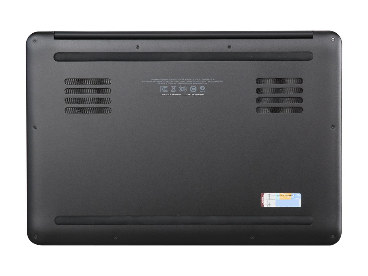 Open Box Razer RZ0901020101R3U1 Gaming Laptop Intel Core i74702HQ 2