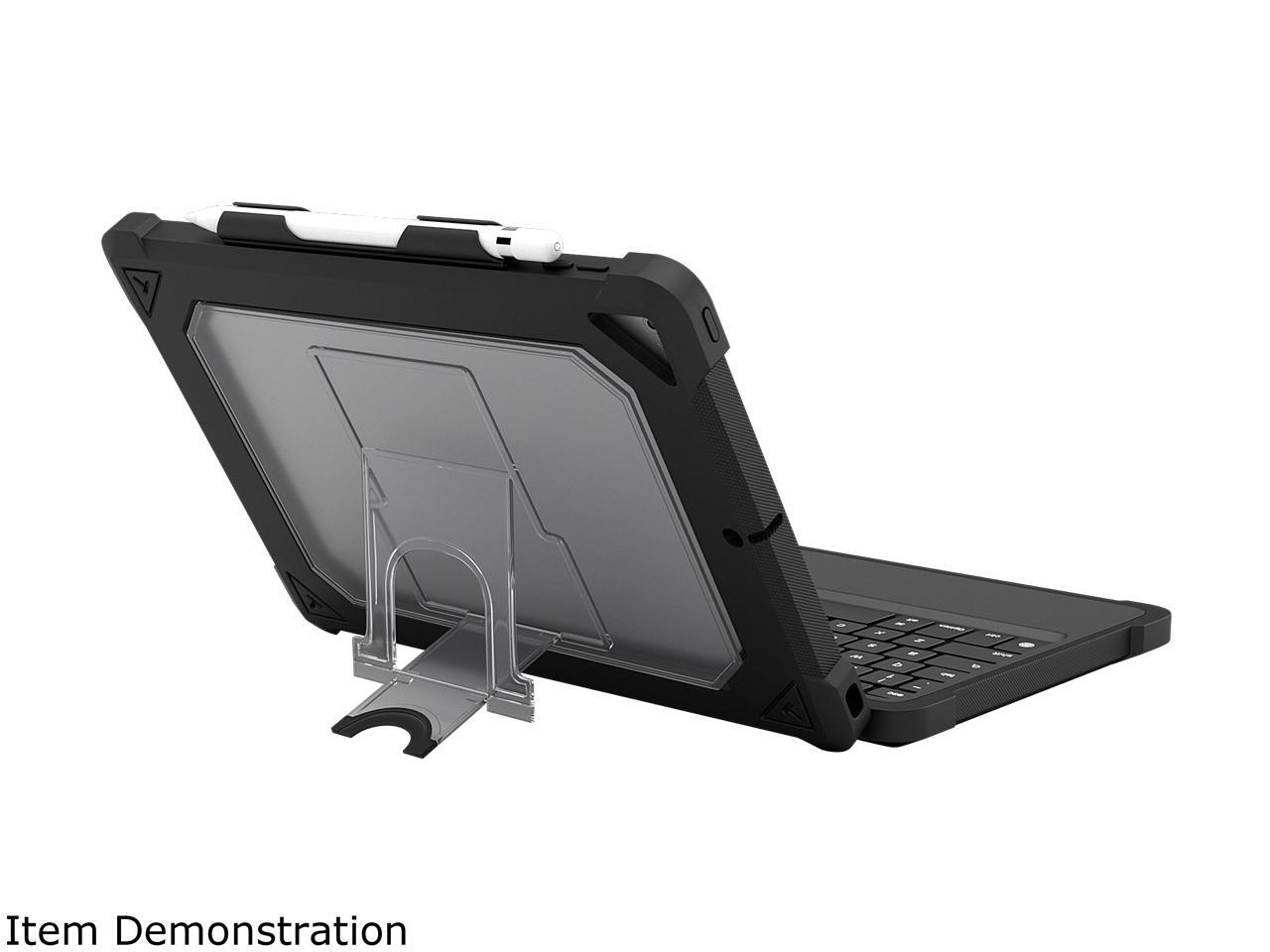 Max Cases Black Extreme KeyCaseX Rugged Keyboard/Cover Case for 10.2