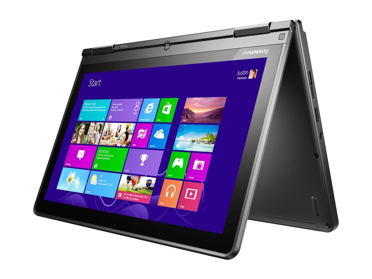 ThinkPad Yoga 12 2-in-1 Laptop Intel Core i5-5200U 2.2 GHz 12.5 ...