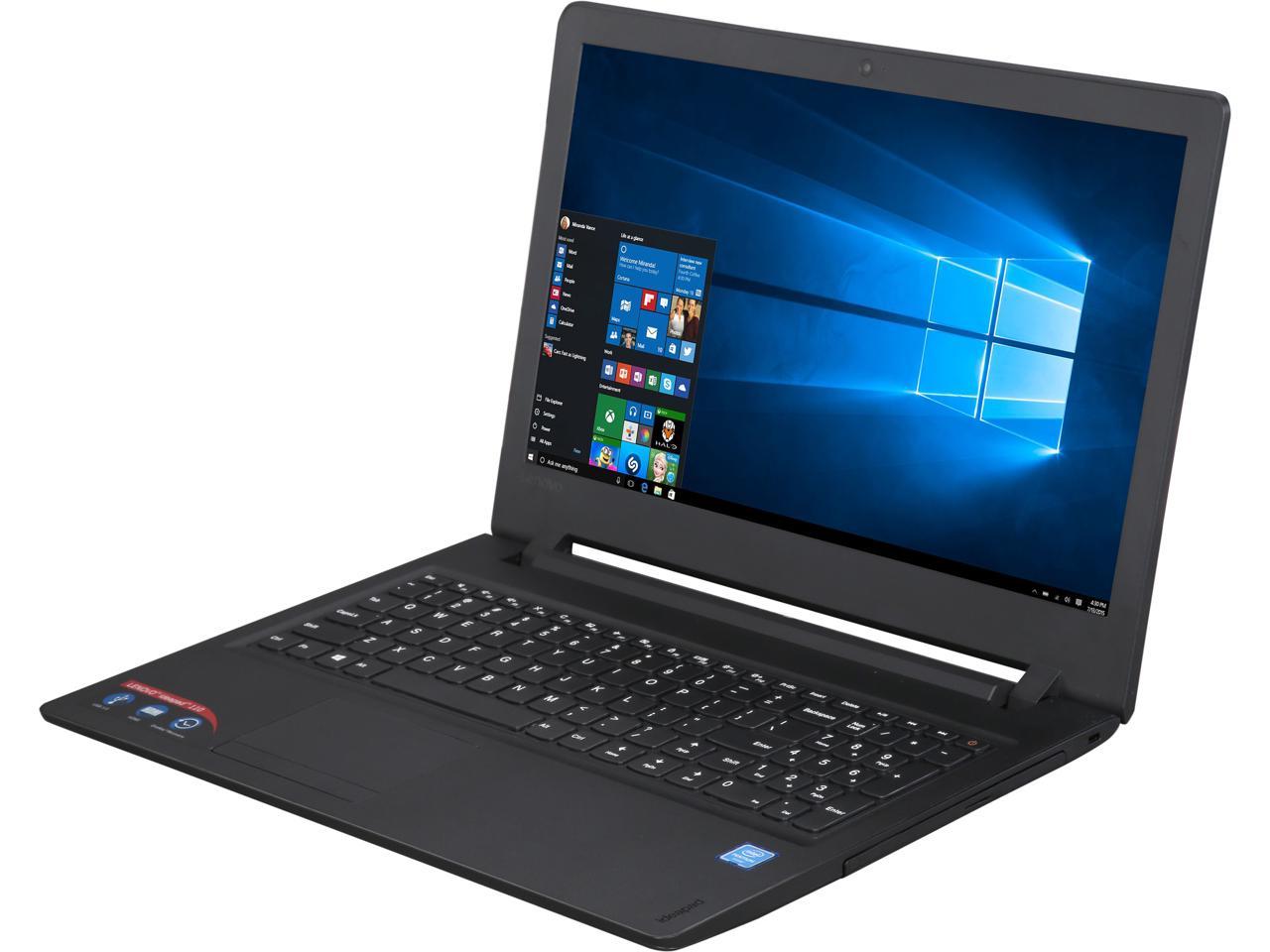 Lenovo Laptop 110-15ISK 80UD00V2US Intel Pentium 4405U (2.10 GHz) 4 GB