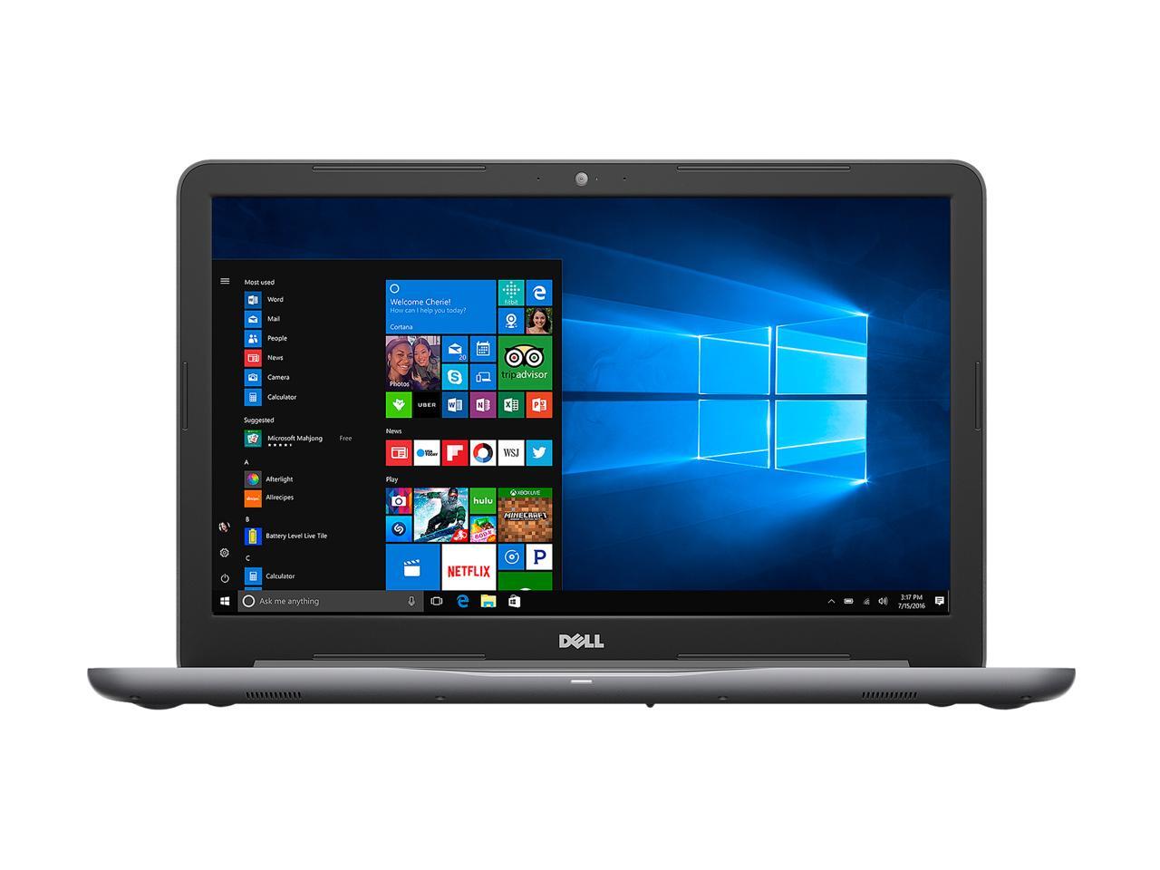 Open Box DELL Laptop Intel Core i57200U 8GB Memory 1TB HDD Intel HD Graphics 620 17.3" Windows