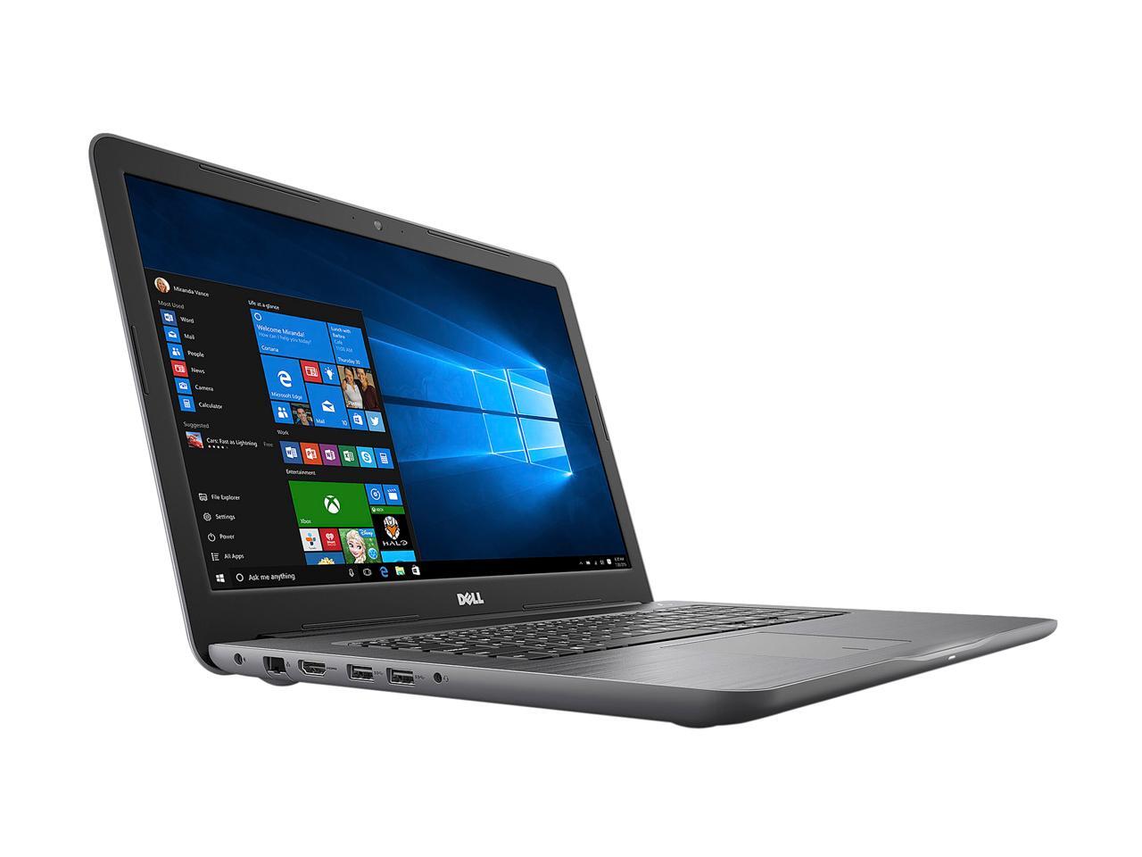 Open Box DELL Laptop Intel Core i57200U 8GB Memory 1TB HDD Intel HD Graphics 620 17.3" Windows