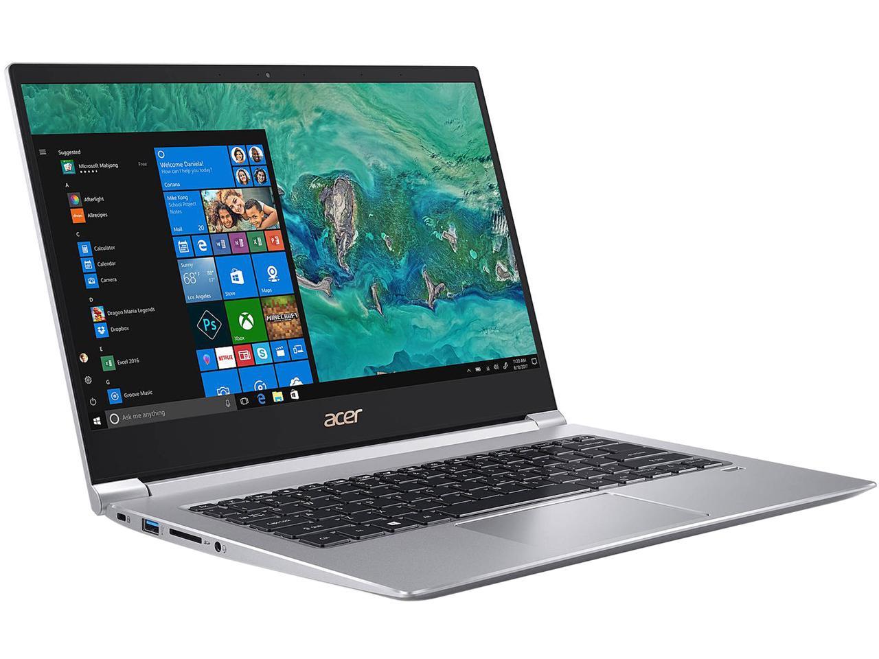 Как включается ноутбук acer spin 3