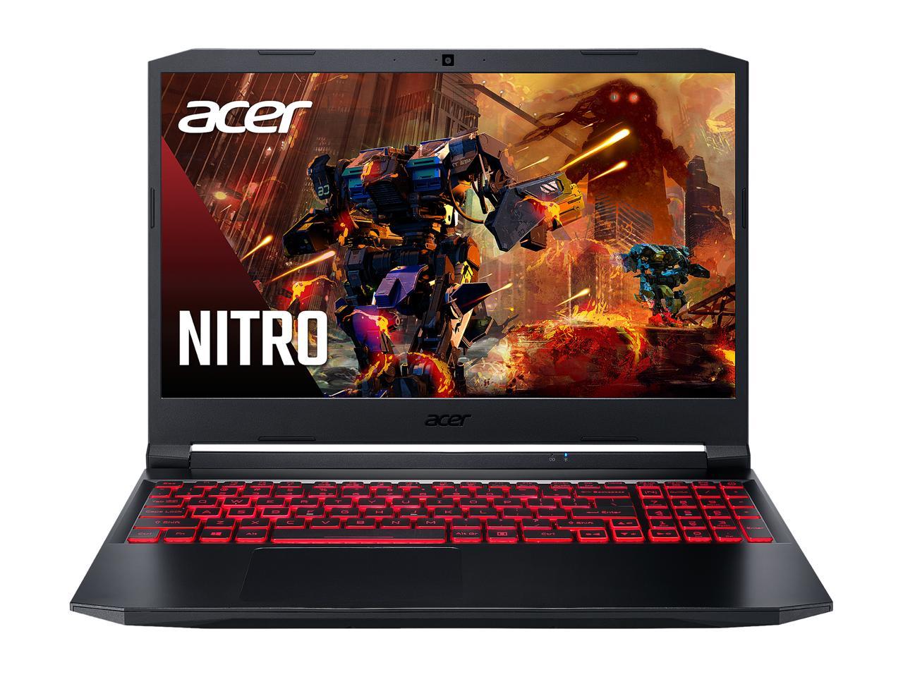 Acer Nitro 5 AN515-57-59F7 15.6" 144 Hz IPS Intel Core i5 11th Gen 11400H (2.70GHz) NVIDIA GeForce RTX 3050 Laptop GPU 16GB Memory 512 GB NVMe SSD Windows 11 Home 64-bit Gaming Laptop