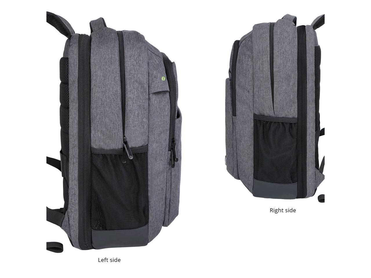 swiss digital micro business travel backpack gray