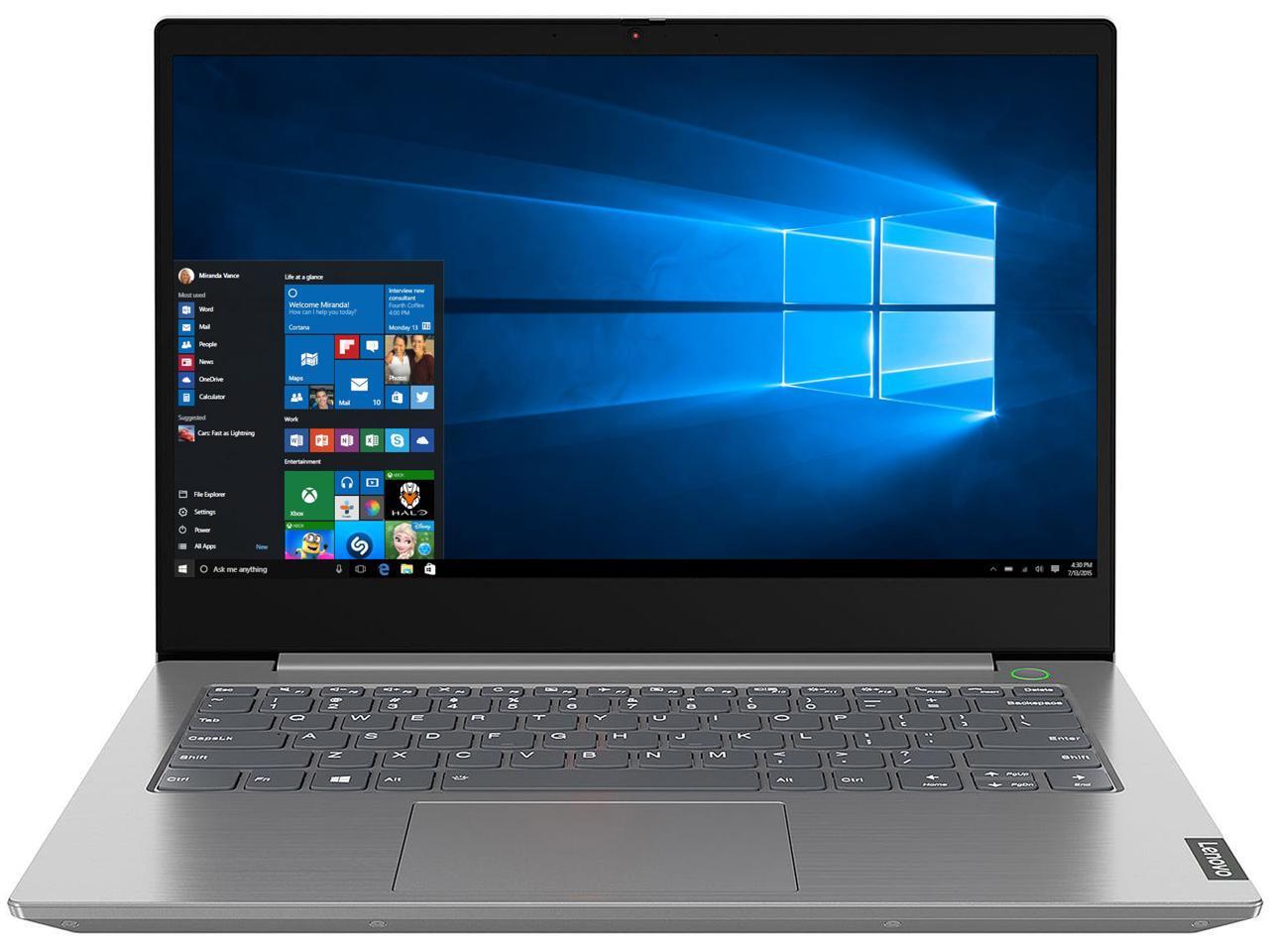 Lenovo Laptop ThinkBook 14 IIL Intel Core i7 10th Gen 1065G7 (1.30 GHz