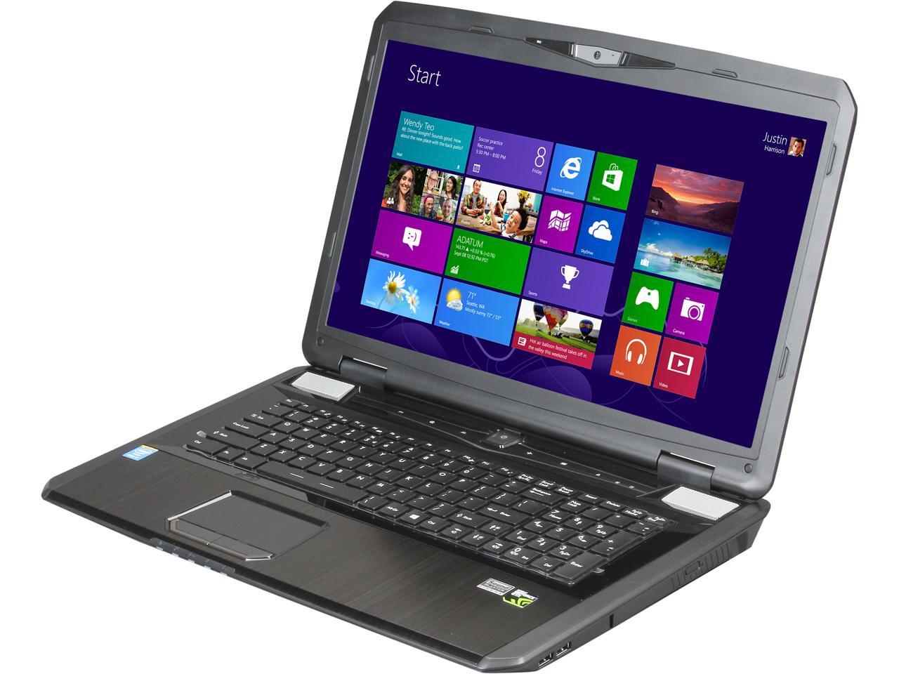 Avatar Gaming NB 4978M Gaming Laptop Intel Core i7-4900MQ 2.8GHz 17.3 ...