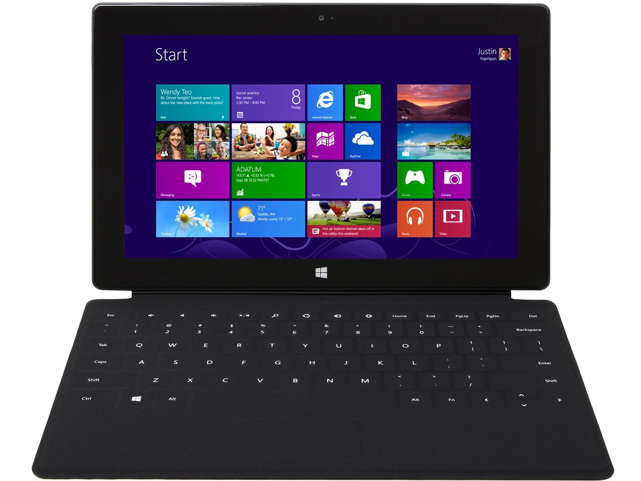 Microsoft Surface 9jr 10 6 Tablet Newegg Com