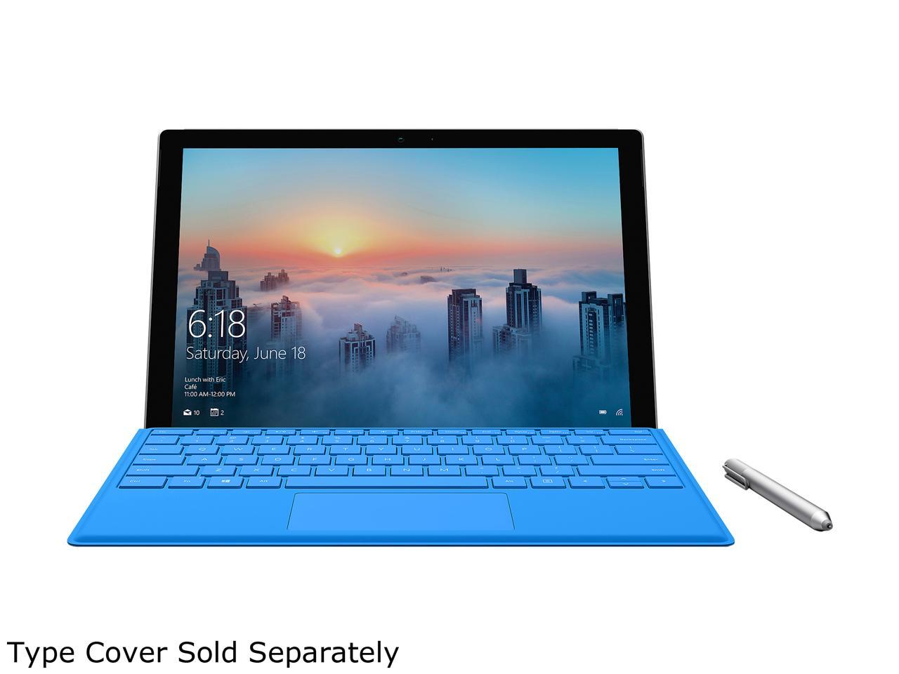 Microsoft Surface Pro 4 Cr3 Intel Core I5 6th Gen 6300u 2 40 Ghz 8 Gb Memory 256 Gb Ssd 12 3 Touchscreen 2736 X 14 Tablet Windows 10 Pro 64 Bit Newegg Com