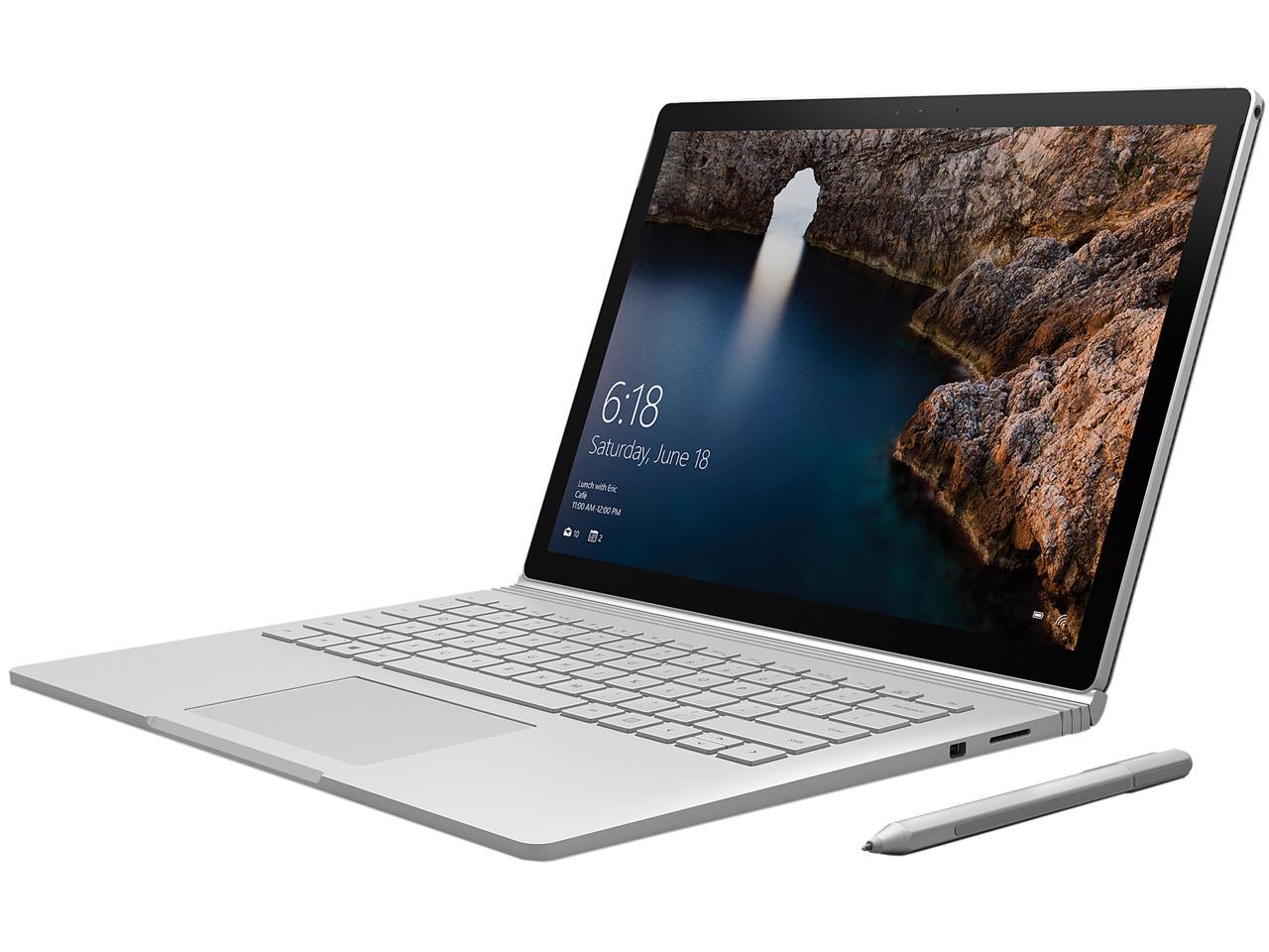 Microsoft Surface Book 2-in-1 Laptop Intel Core i5-6300U 2.4 GHz 