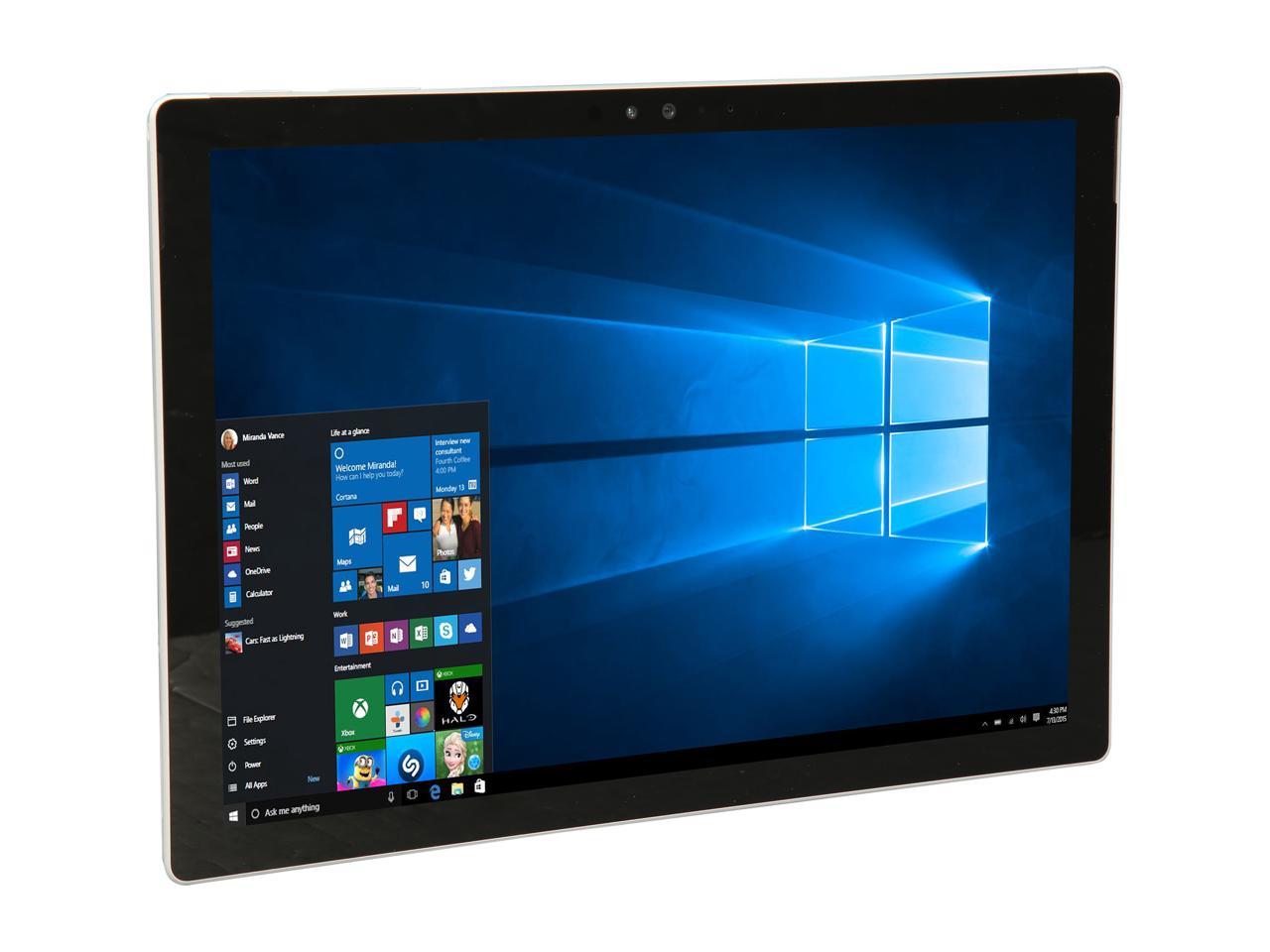 Open Box: Microsoft Surface 2-in-1 Tablet Intel Core i5-6300U 2.4 GHz ...