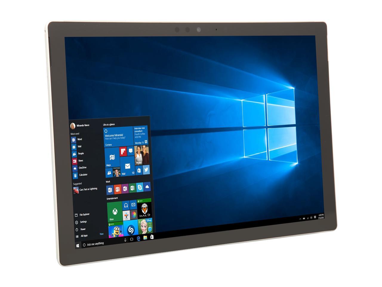 Refurbished: Microsoft Surface Pro 5 Grade A 2-in-1 Laptop Intel Core ...