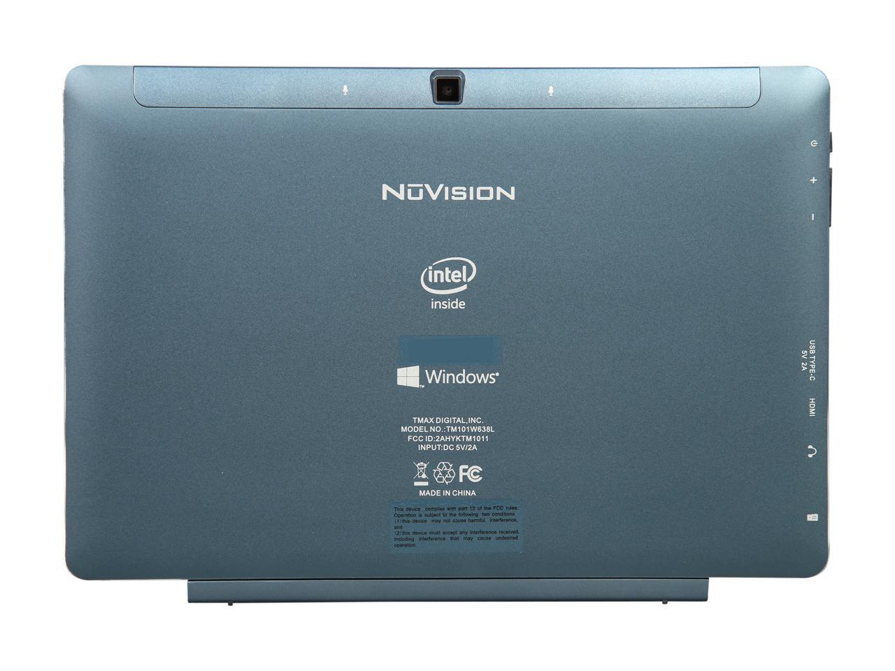 NuVision Duo 10 Draw 2in1 Laptop with Digital Pen Intel Atom x5Z8350