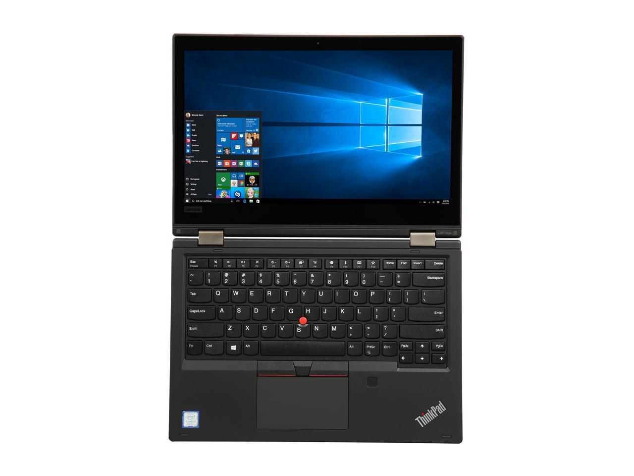 Lenovo Thinkpad L380 Yoga 2 In 1 Laptop Intel Core I3 8130u 2 20 Ghz 13 3 Windows 10 Pro 64 Bit