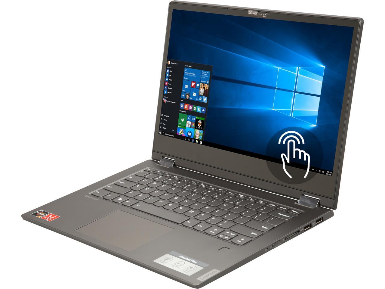 Ноутбук lenovo ryzen. Ультрабук Lenovo Flex 14 81sq0000us Intel Core i5-8265u (1.60-3.90GHZ), 8gb ddr4, 256gb SSD,.