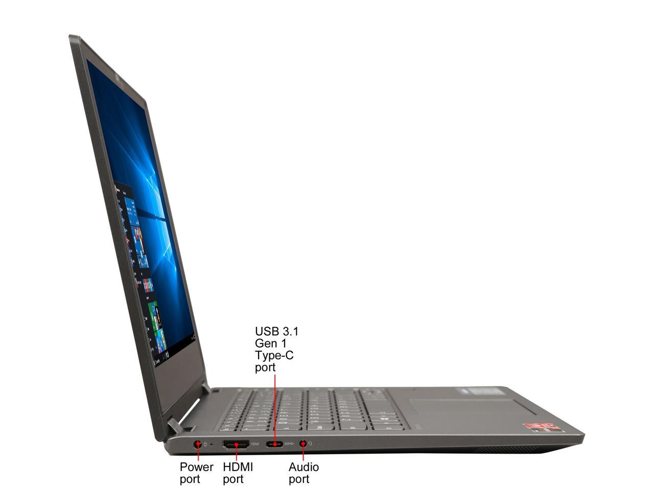 Lenovo Flex-14API 81SS0002US 2-in-1 Laptop AMD Ryzen 7 3700U 2.30 GHz 14" Windows 10 Home 64-bit