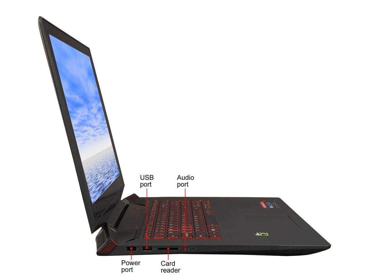 Open Box Lenovo 80K00003US Gaming Laptop Intel Core i76700HQ 2.6 GHz