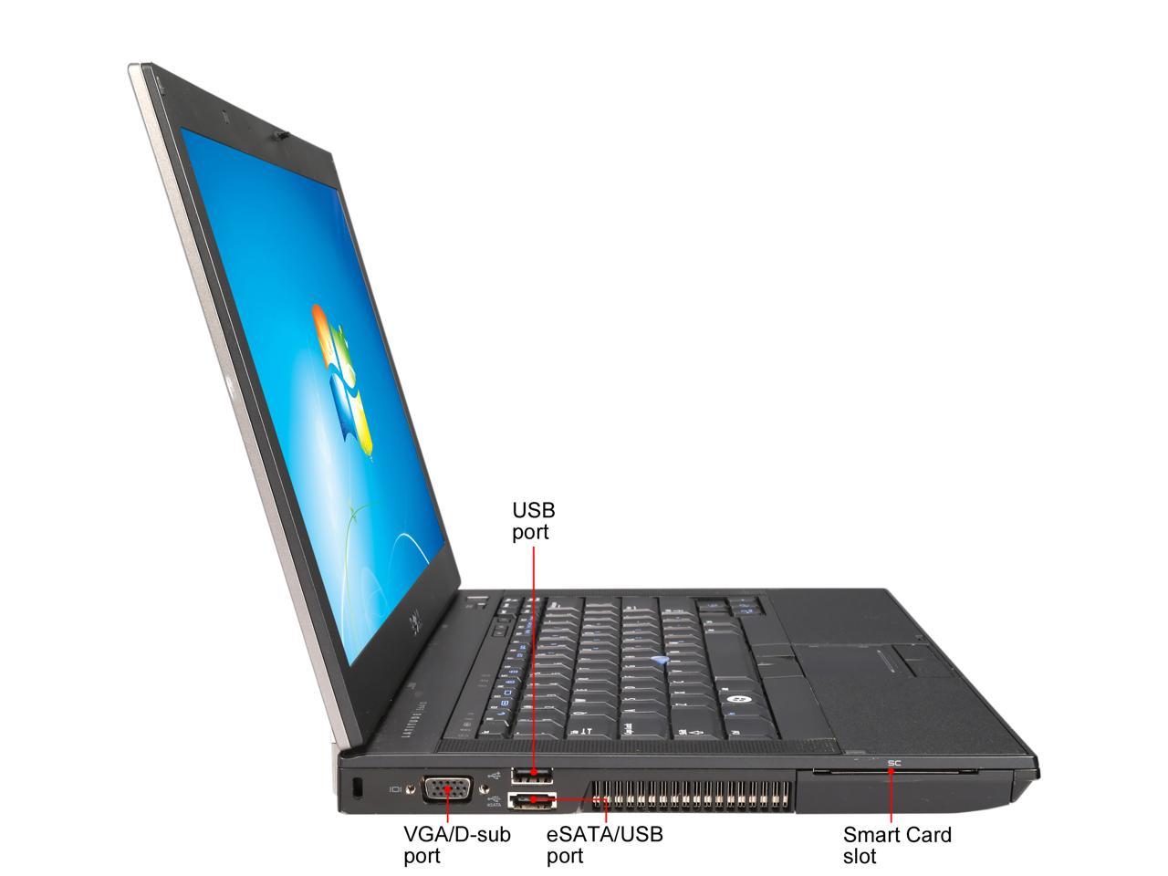 Refurbished: DELL A Grade Laptop Latitude E6410 Intel Core i5 1st Gen 2