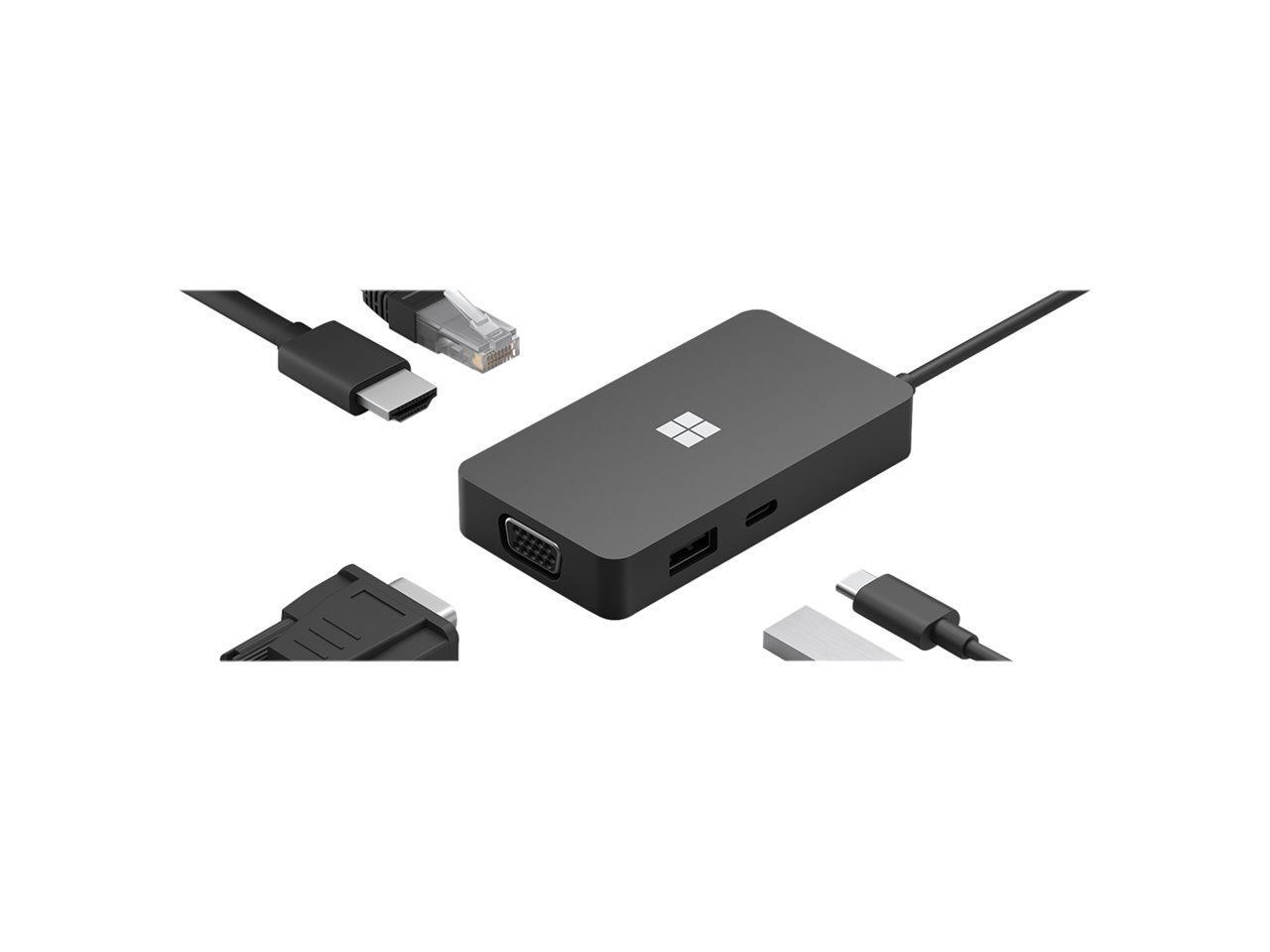 Microsoft usb c travel hub docking station usb c vga hdmi