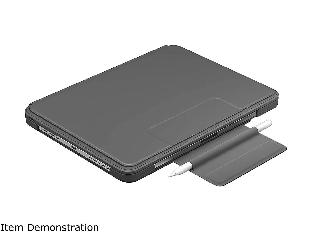 Logitech iPad Keyboard Case SLIM FOLIO PRO for iPad Pro 12.9inch 3rd Gen (2018), 4th Gen (2020